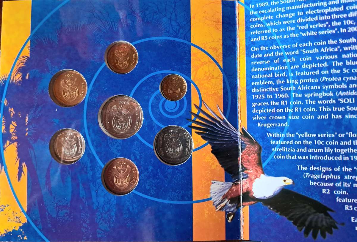 2003  RSA UNCIRCULATED COIN SET -  see scans