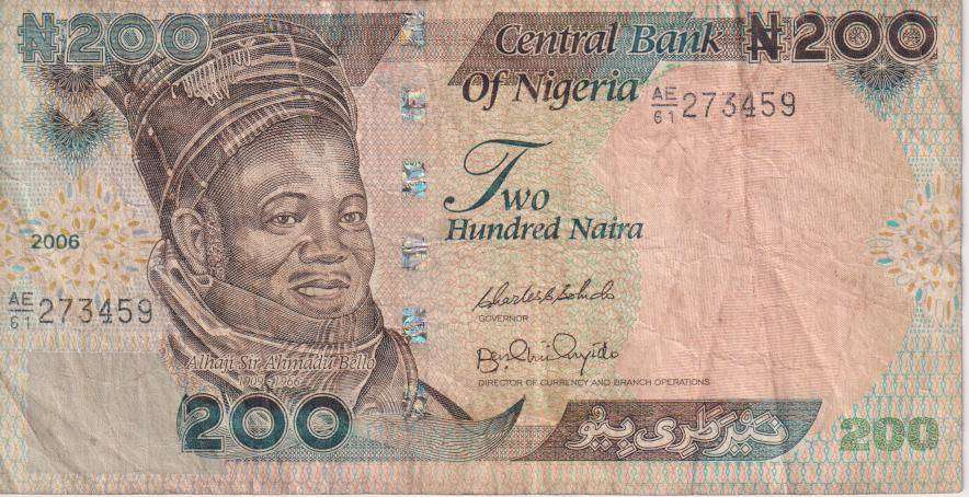 Nigeria 200 Naira 2008 P29g  VF