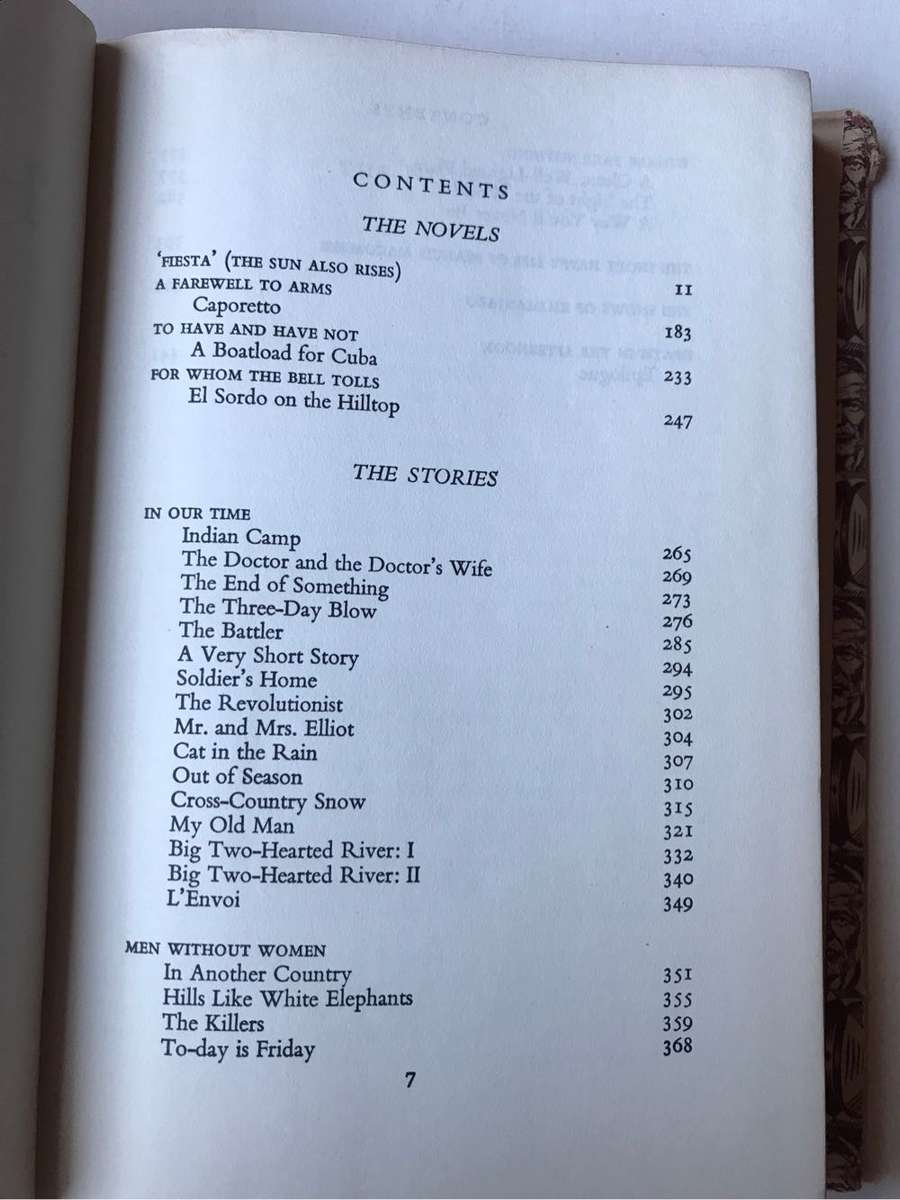 The Essential Hemingway: Novel and Short Stories