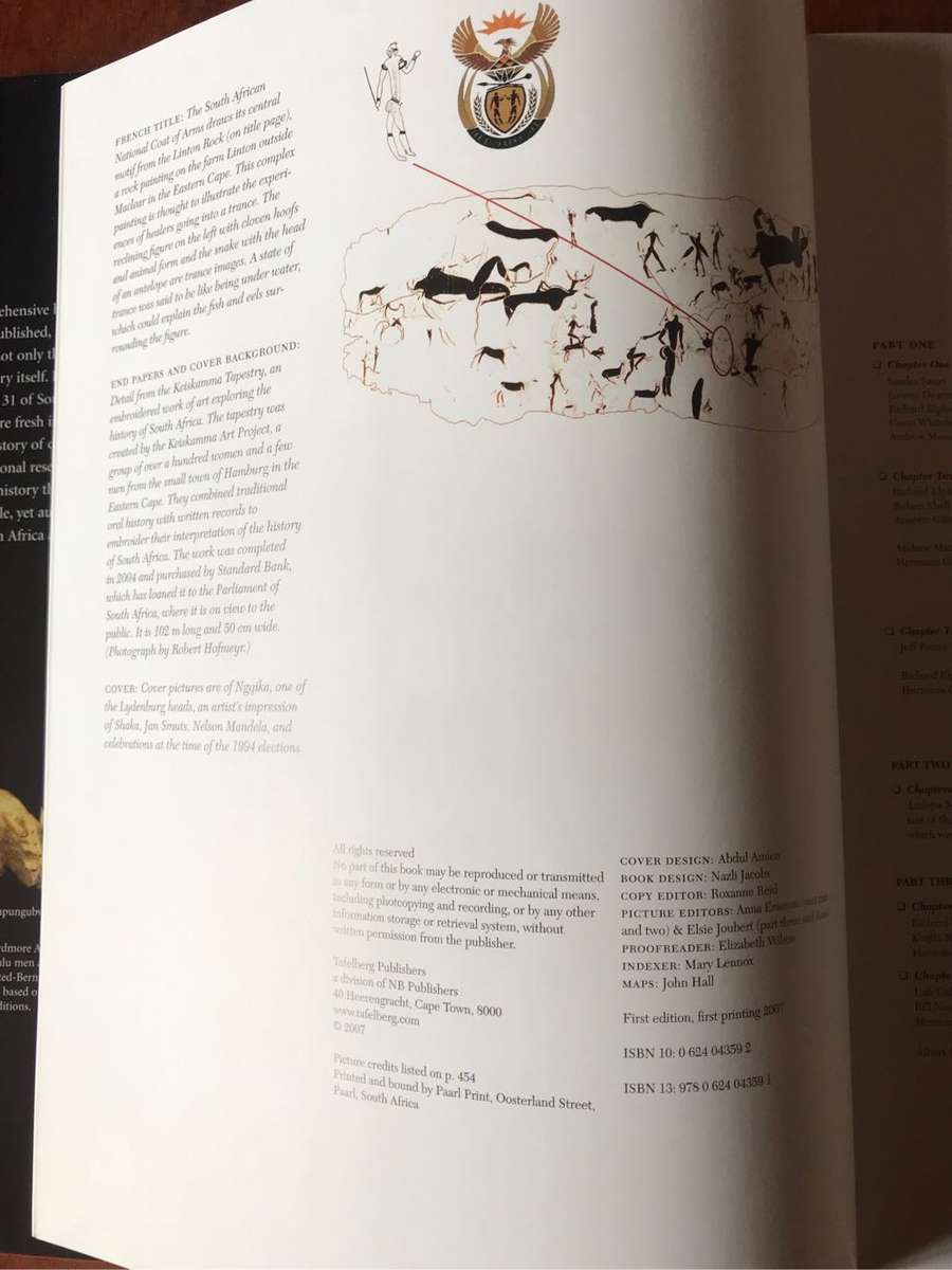 New History of South Africa Book by Bernard K. Mbenga and Hermann Giliomee