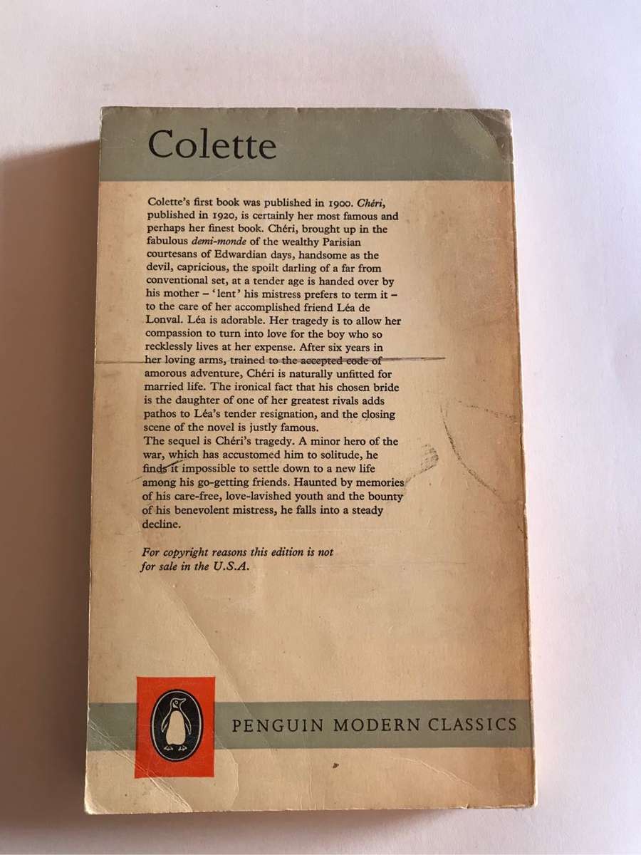 Cheri and the Last of Cheri by Colette