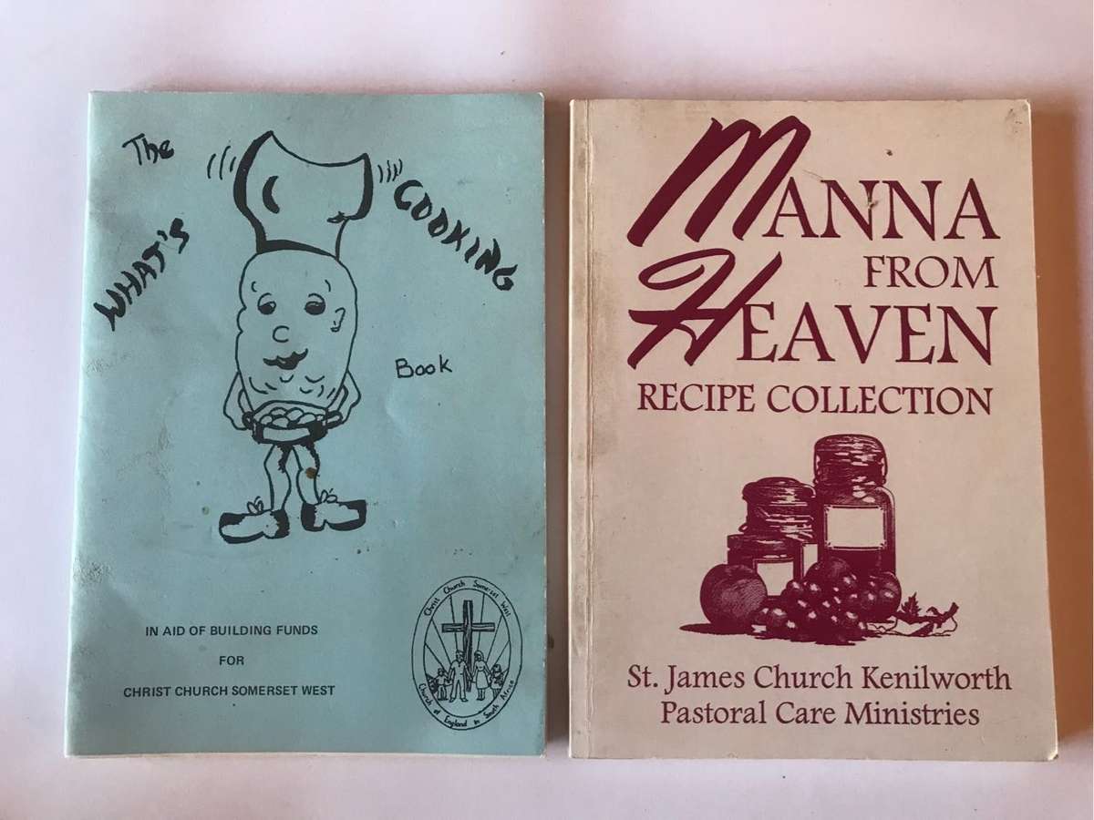 Recipe books: Manna from Heaven and The Whats Cooking Book