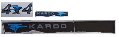Mahindra Karoo sticker set
