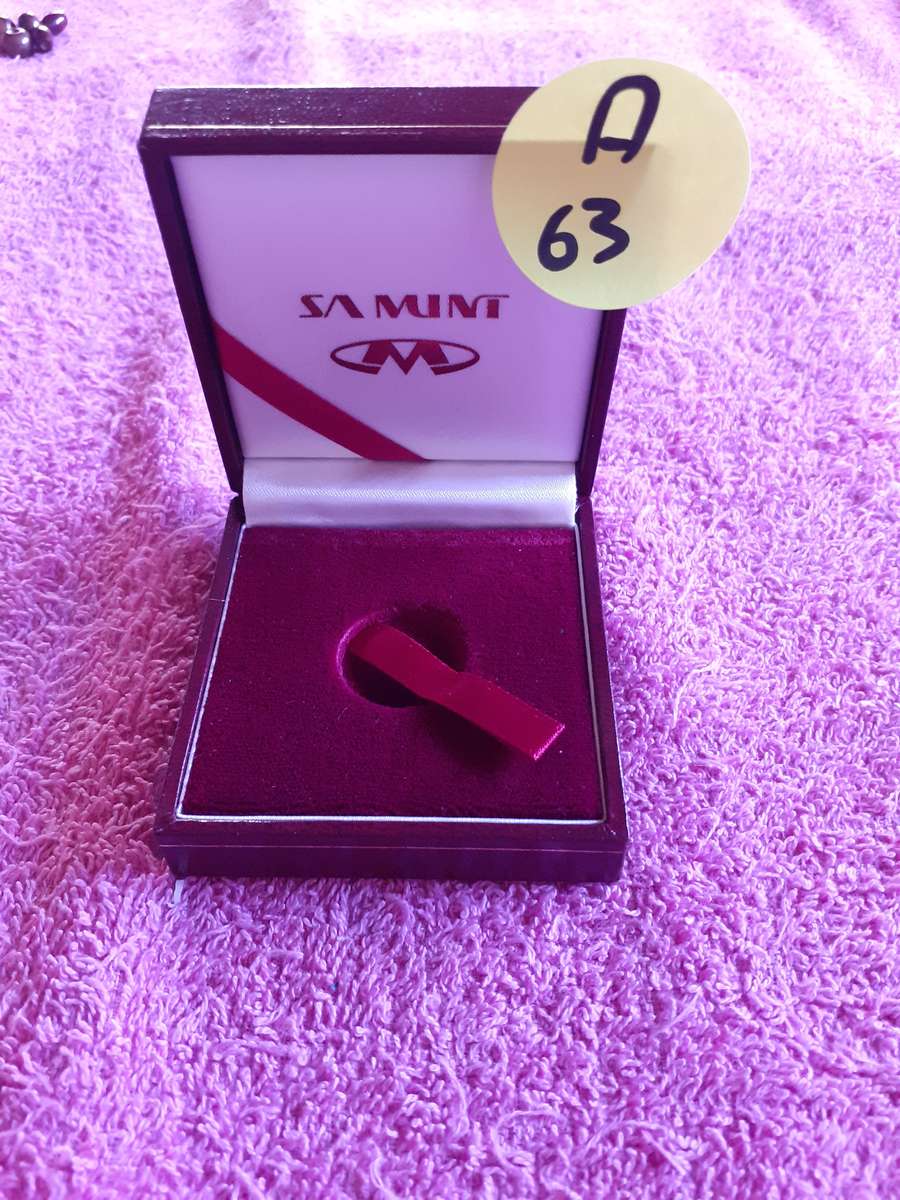 Empty Red Coin Holder Box