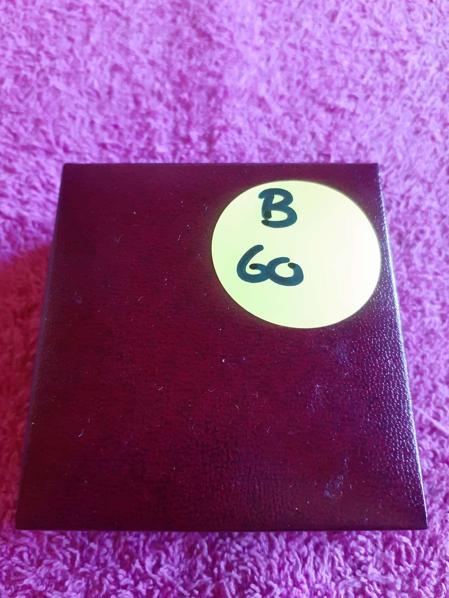 Empty Wooden Coin Holder Box. Cultural Series