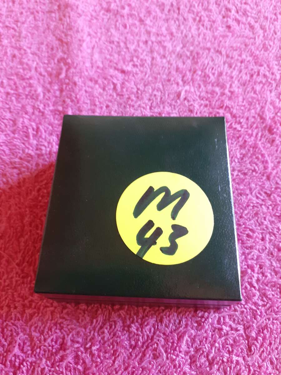 Empty Green Coin Holder Box. SA Mint