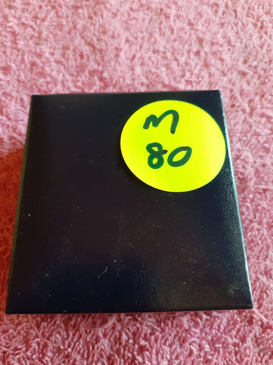 Empty Blue Coin Holder Box. SA Mint