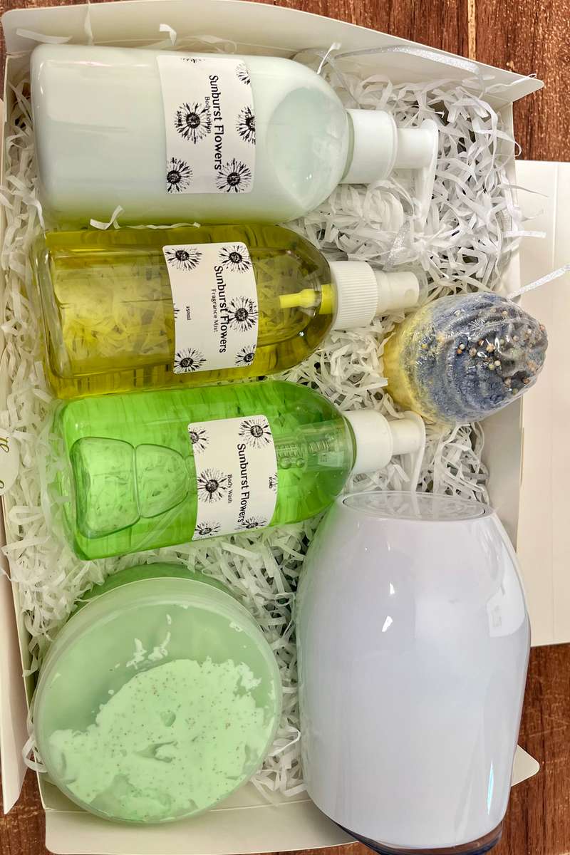 Sunburst Sunflower Gift Box