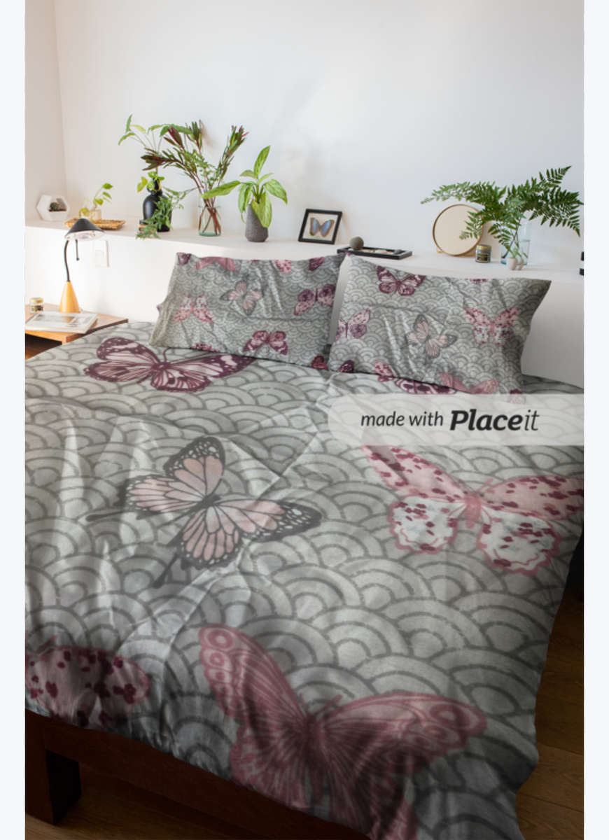 2 Double Bed Comforters with free 3/4 duvet set