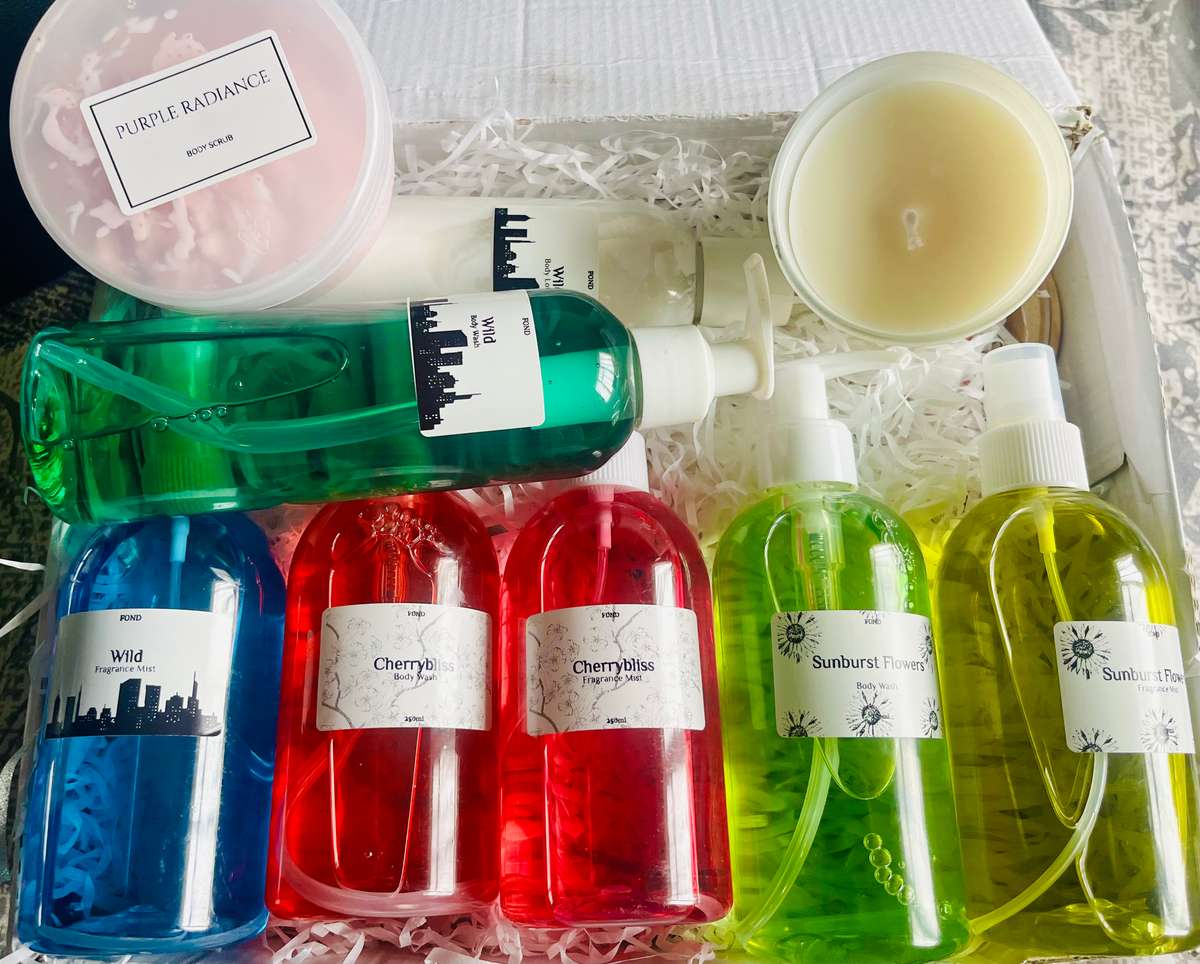 Scented Embrace Bath set