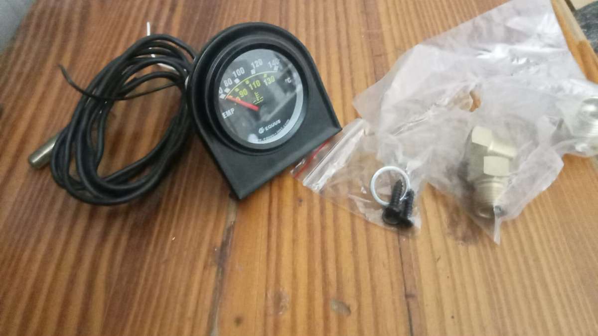 Car heat gauge