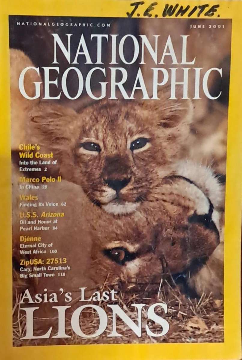 National geographic June 2001