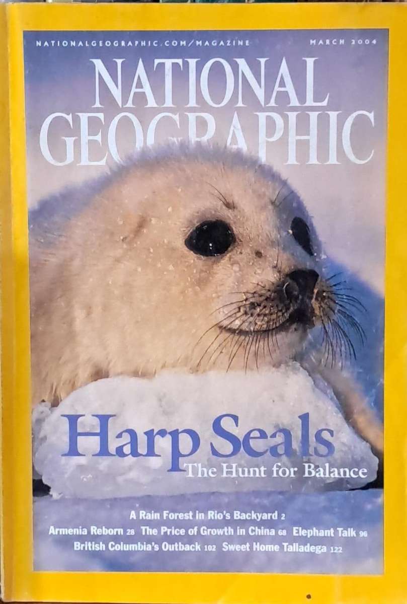 National geographic March 2004