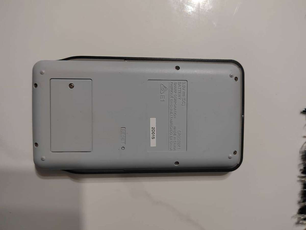 Sharp EL738XTBN Financial Calculator