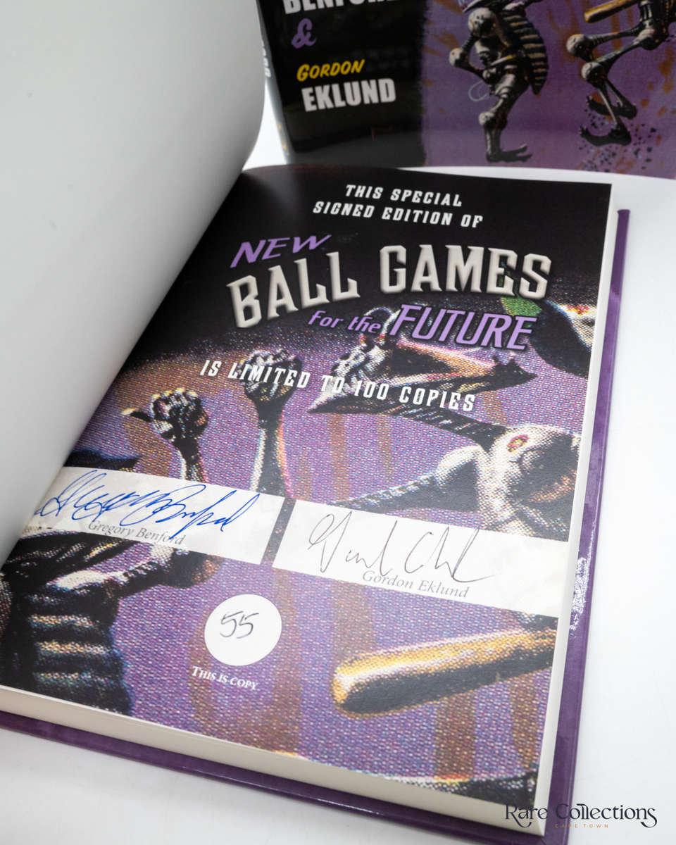 New Ball Games for the Future by Eklund, Gregory Benford & Gordon (Signed Limited Edition)
