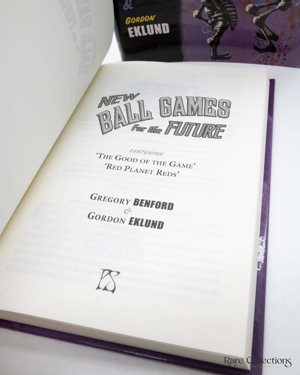 New Ball Games for the Future by Eklund, Gregory Benford & Gordon (Signed Limited Edition)