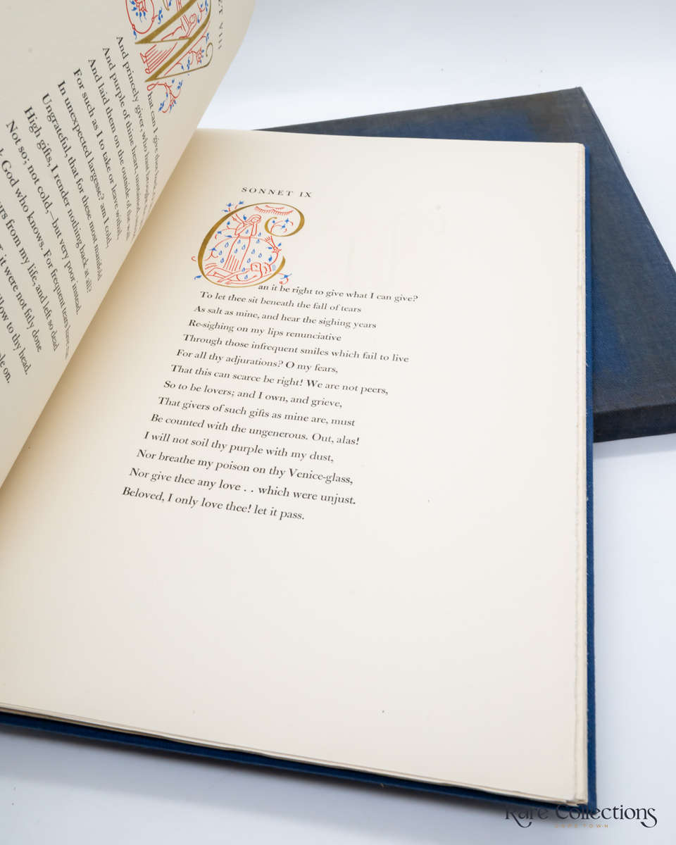 Sonnets from the Portuguese by Browning, Elizabeth Barrett (Signed by Valenti Angelo)