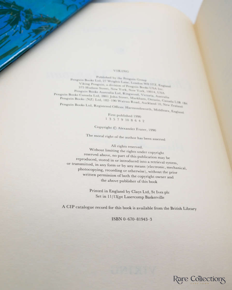 Chasing the Monsoon by Fraser, Alexander (Additional Material and 6 Signatures in Total)