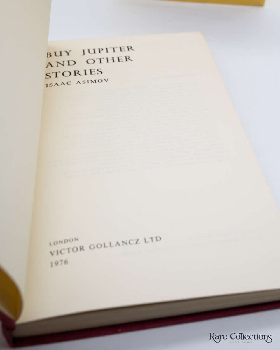 Buy Jupiter and Other Stories by Asimov, Isaac