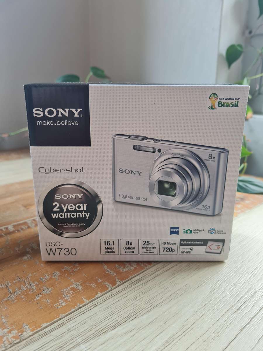 Sony Cyber-Shot DSC-W730 Silver Argent