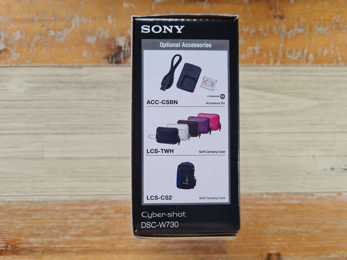 Sony Cyber-Shot DSC-W730 Silver Argent