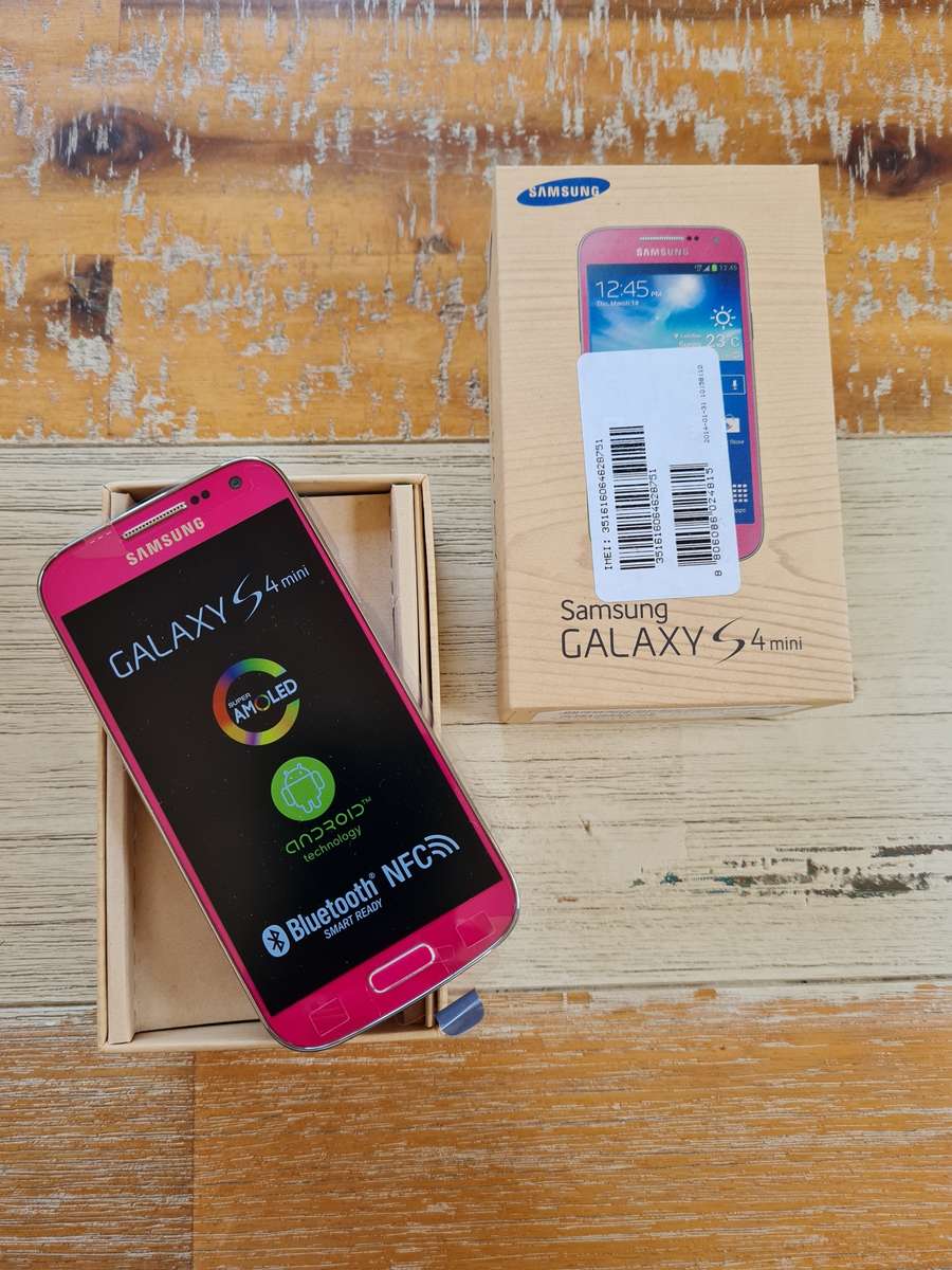 Samsung Galaxy S4 Mini 8GB Pink Valentine