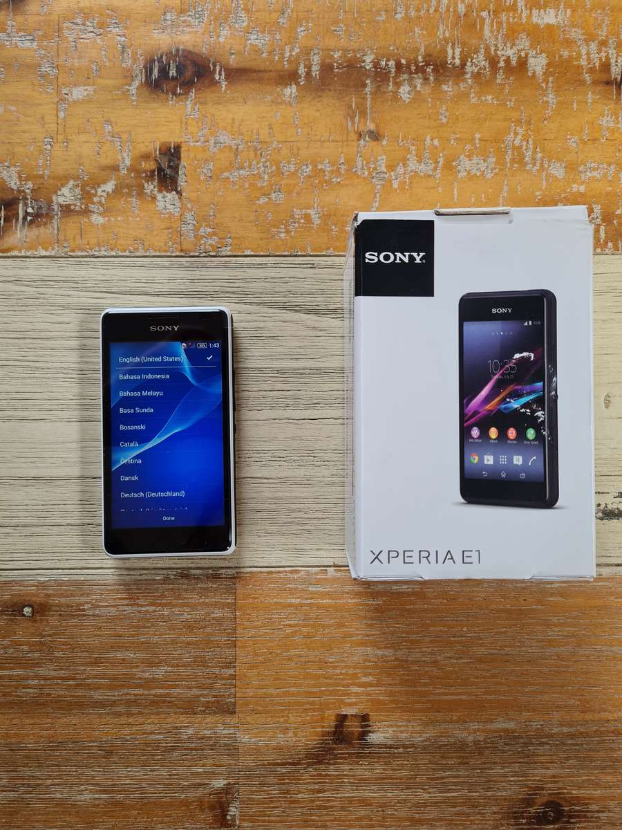 Sony Xperia E1 4GB White