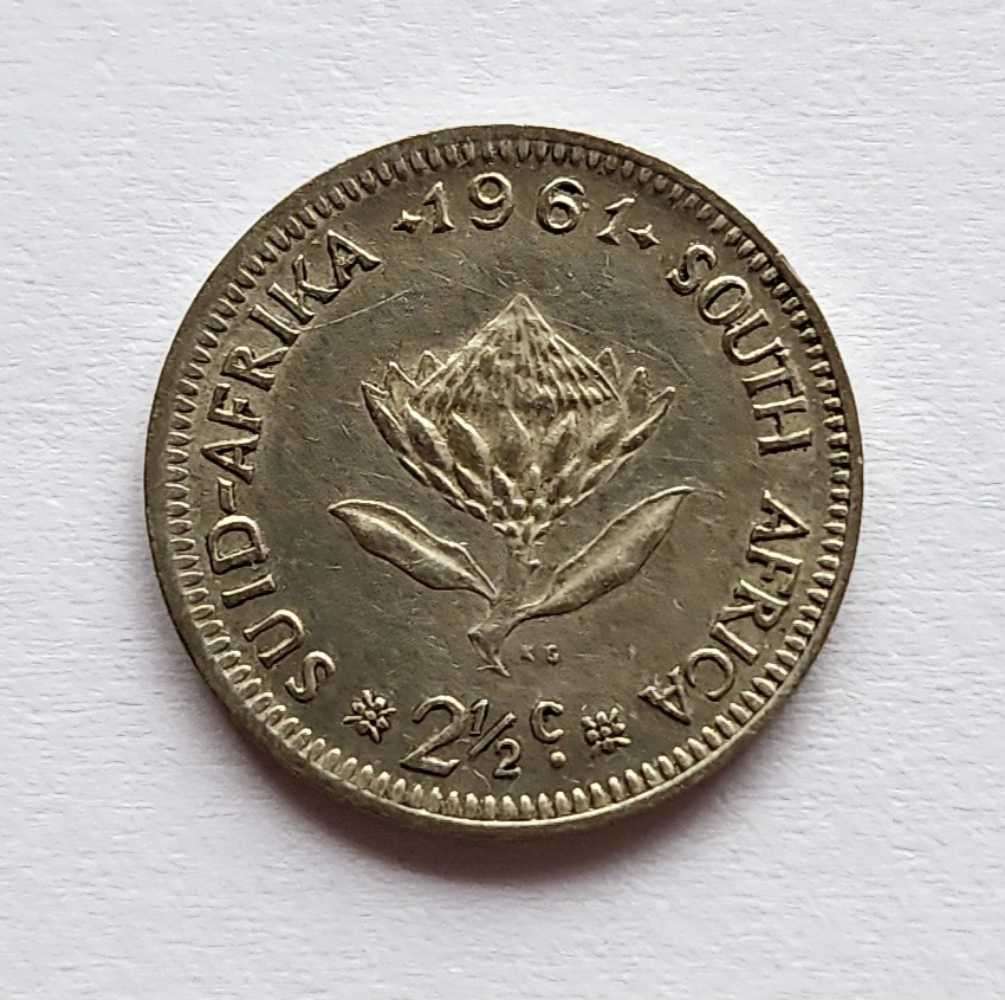 1961 Two and a Half Cent