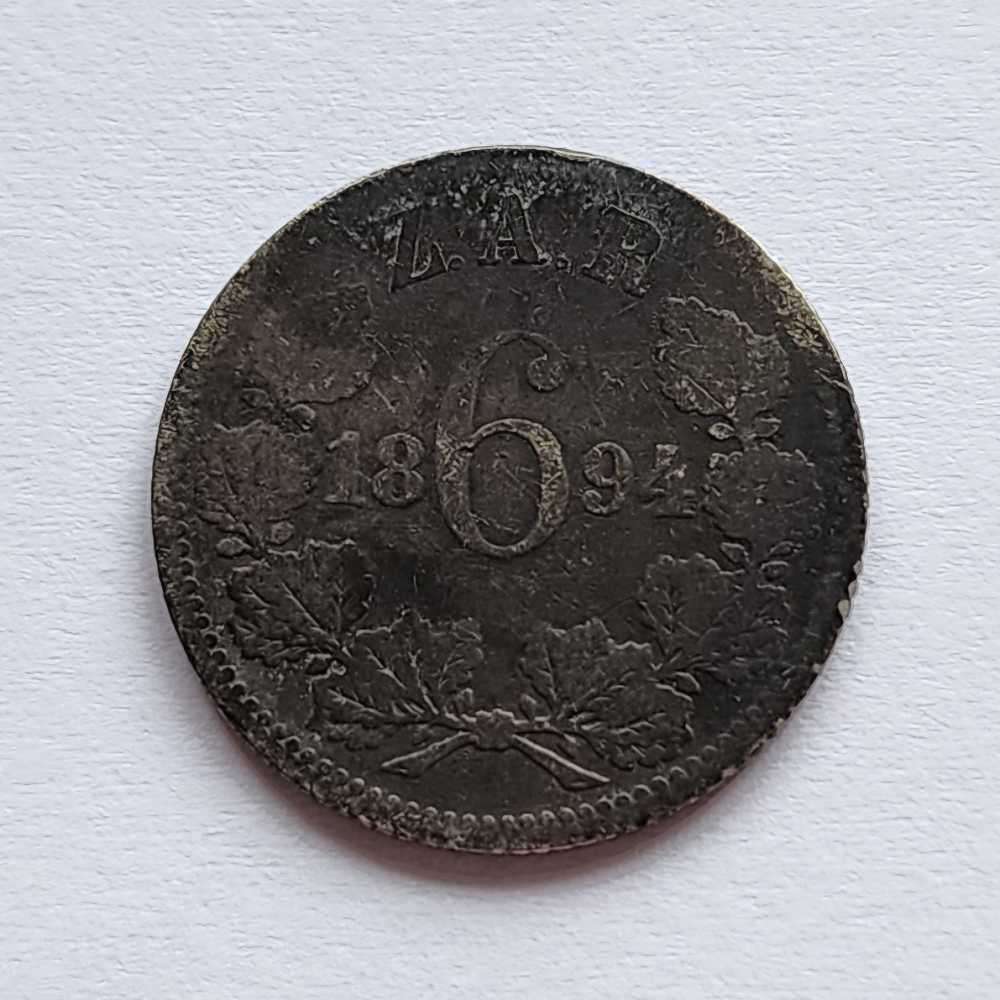 1894 Sixpence