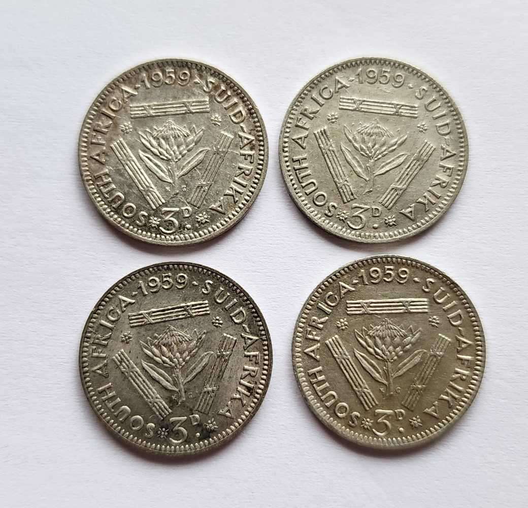 4×1959 Threepence