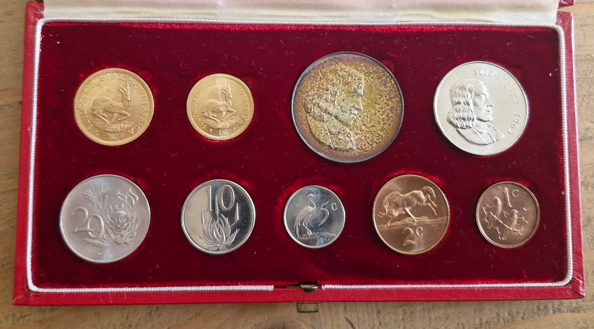 1965 Republic of South Africa Long Proof Set