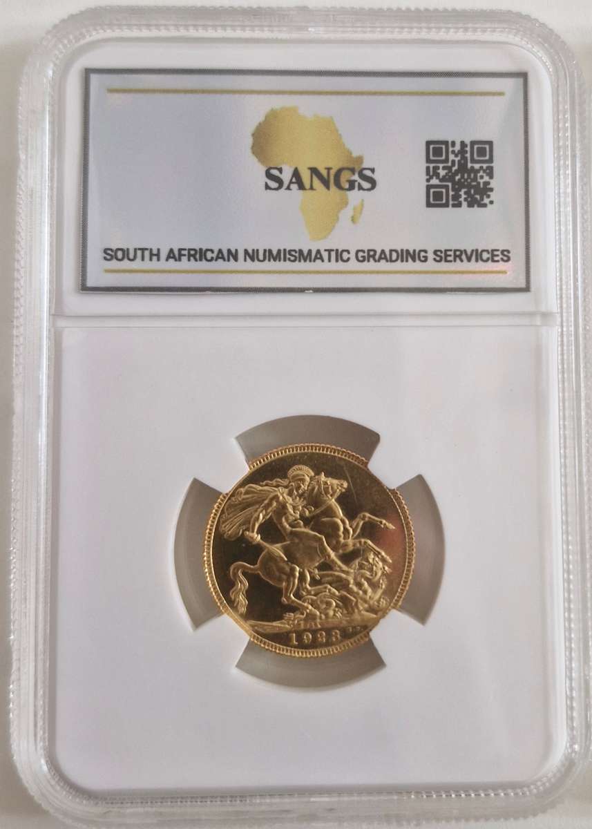 1923 Union of South Africa Proof Sovereign and Half Sovereign graded PF64