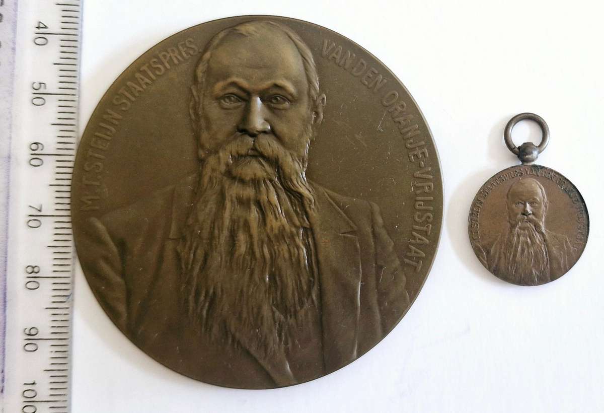 1902 President Steyn/Steijn Medallion - Huge - Scarce