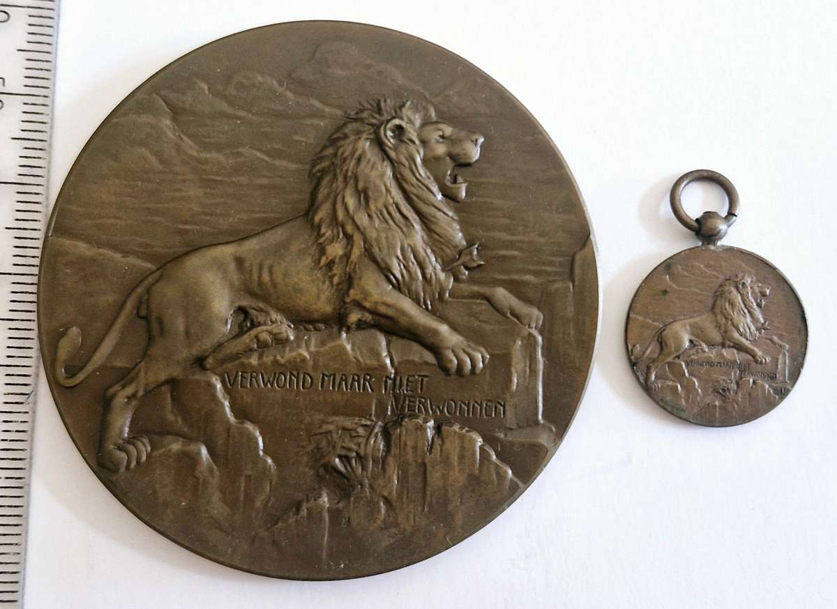 1902 President Steyn/Steijn Medallion - Huge - Scarce