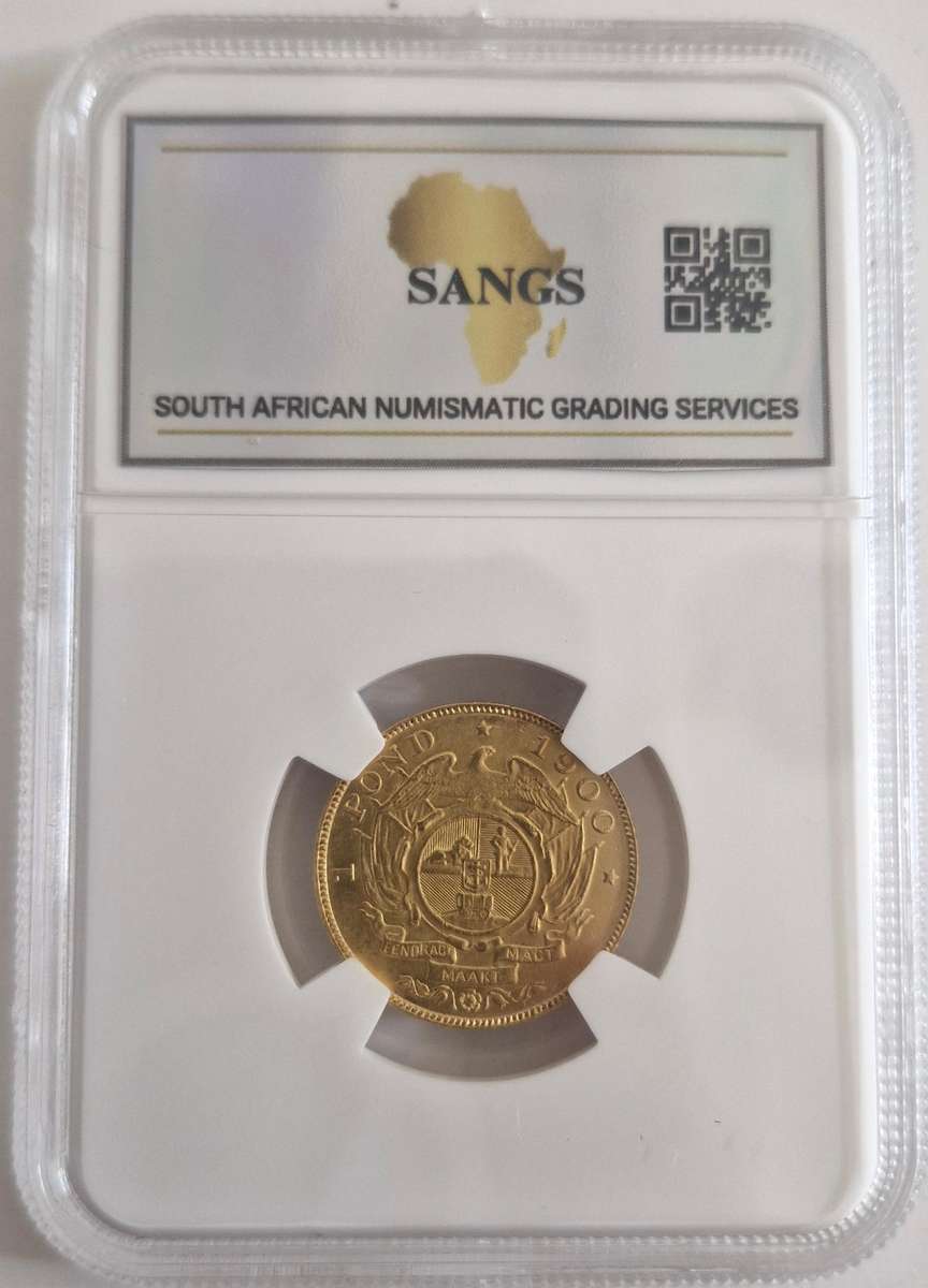 1900 ZAR Kruger Pond Graded AU55