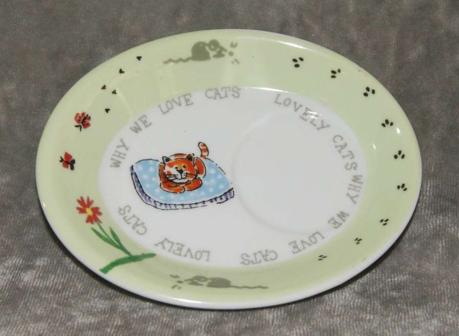 Demitasse coffee cup and saucer in original box