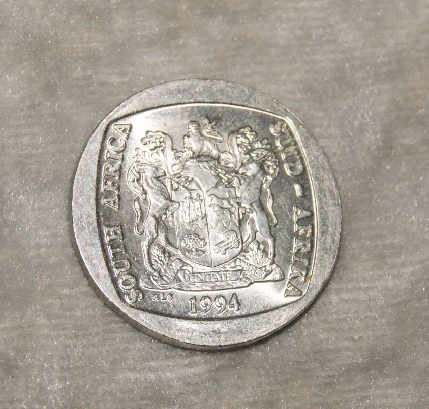 1994 Presidential Inauguration R5 coin UNC