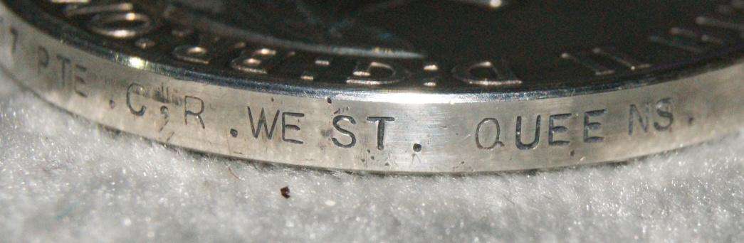 Queens service medal "Malaya" @ crazy low R1 start