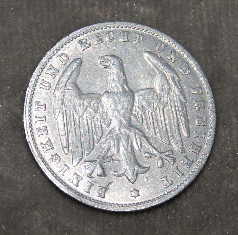 1923 500 Mark D mint mark coin XF