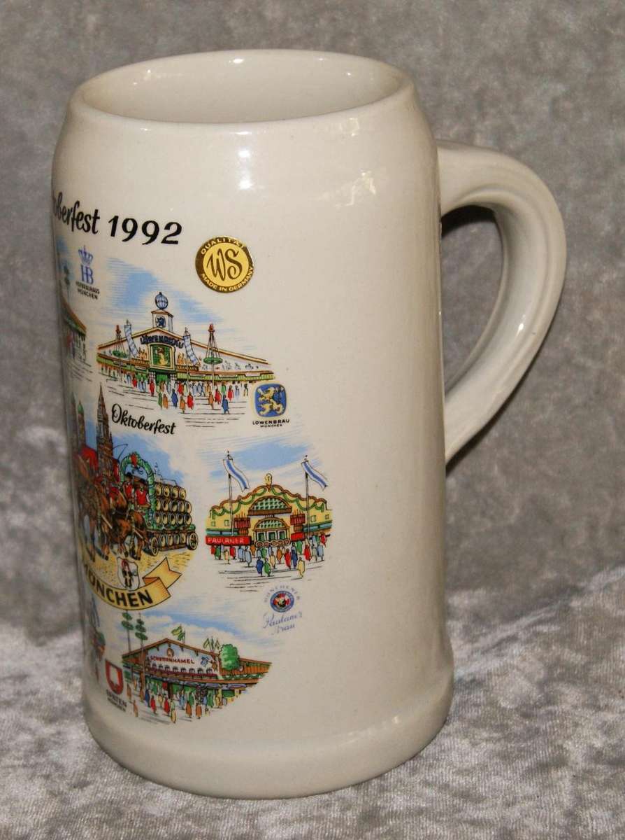 1lt Octoberfest 1992 Munchen beer stein