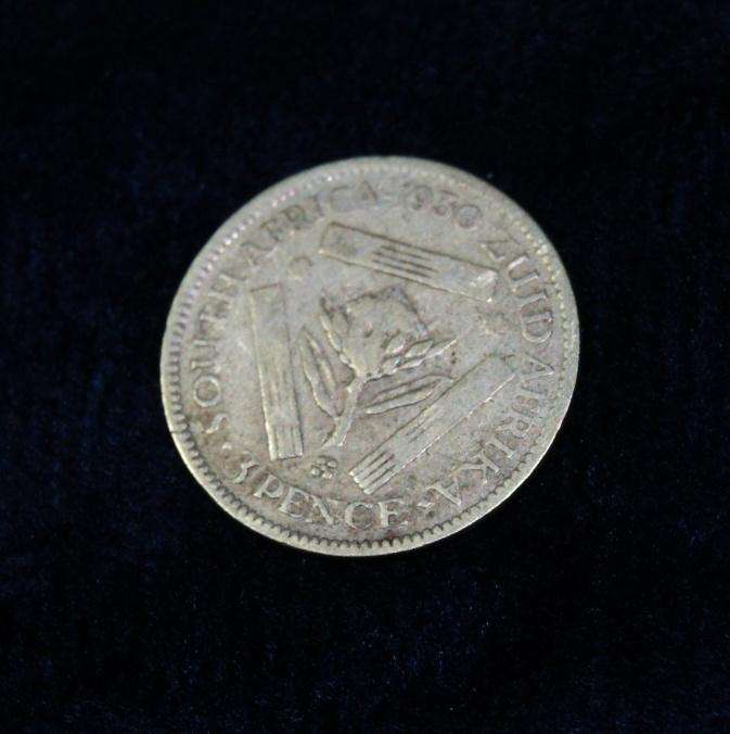 1930 South African Tickey 3d @ crazy low R1 start