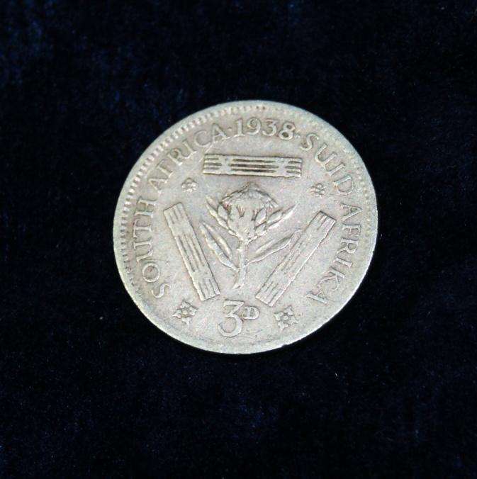 1938 South African Tickey 3d @ crazy low R1 start