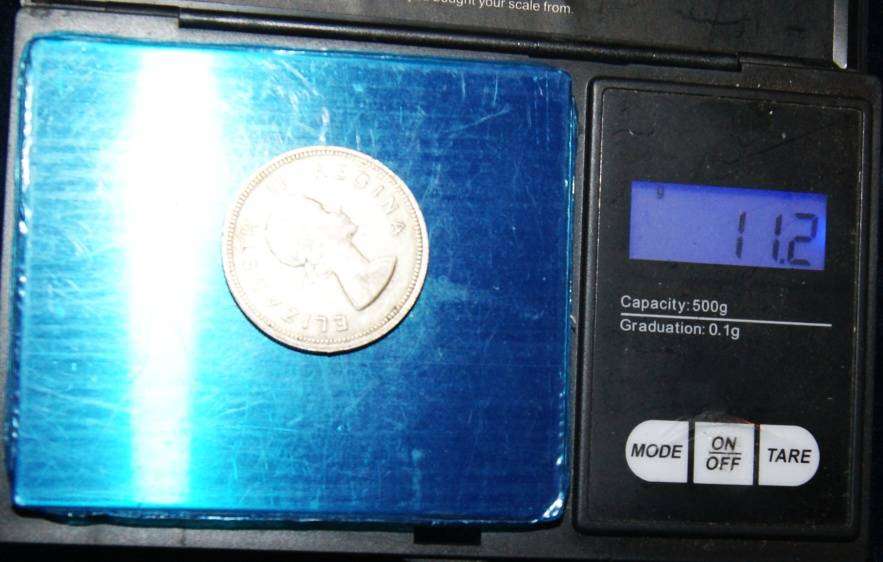 1957 2 Shilling South Africa XF (11.2g)