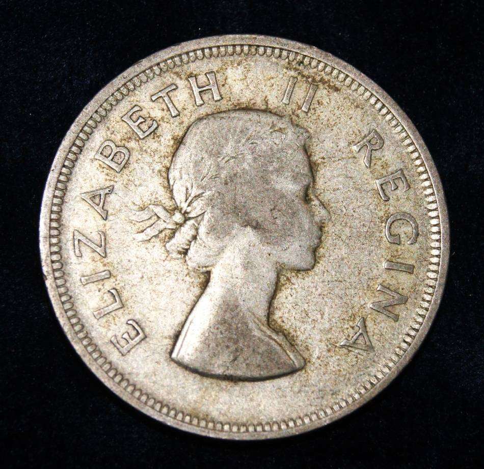 1955 Half Crown South Africa  (13.9g)