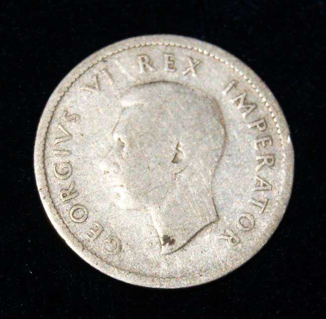 1940 Six Pence South Africa (2.7g)