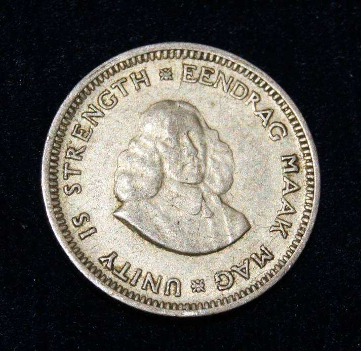 1961 5c South Africa (2.8g)