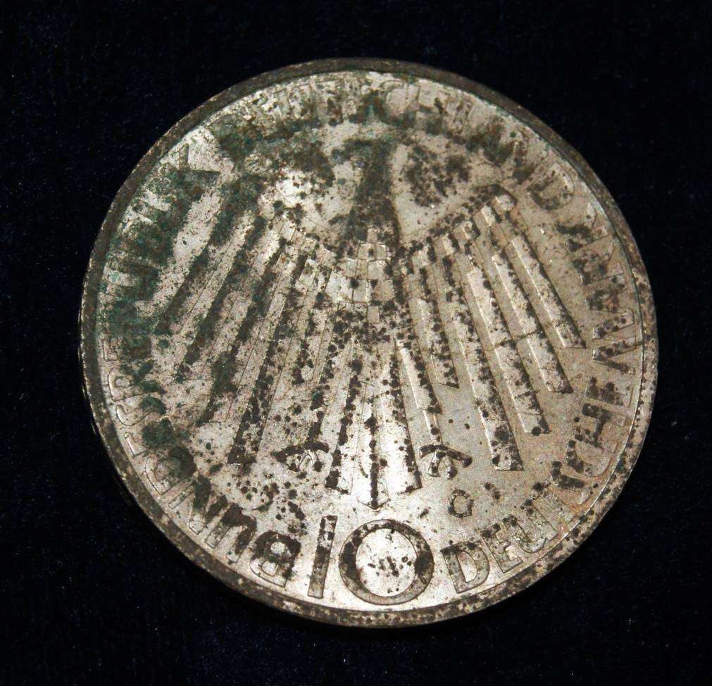 1972 Silver 10 Deutsche Mark (15.4g)