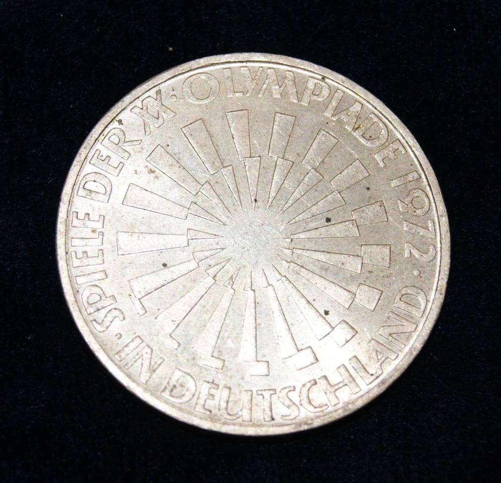 1972 Silver 10 Deutsche Mark (15.4g)
