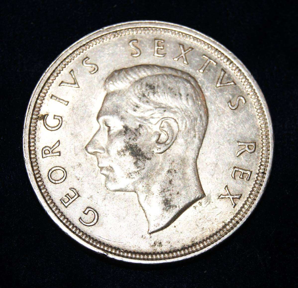 1948 5 Shilling South Africa (28.4g)