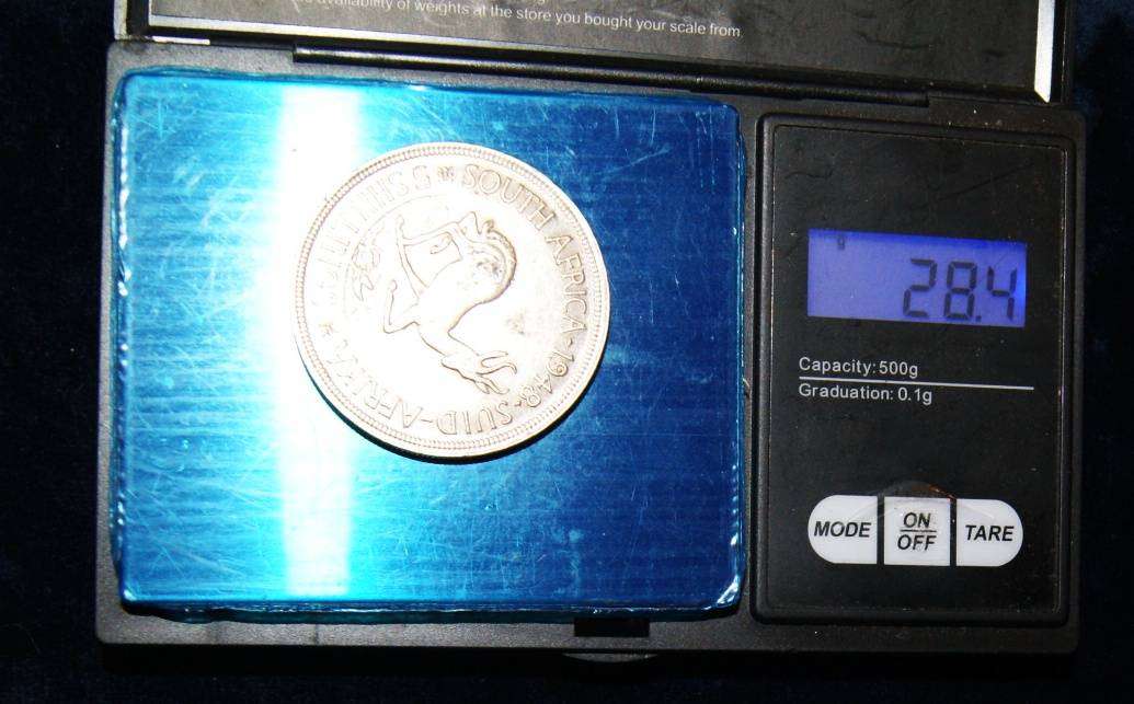 1948 5 Shilling South Africa (28.4g)